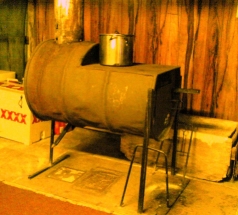 44gal drum stover
