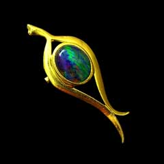 Opal Brooch 6705