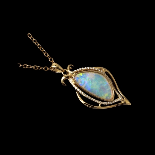 opal pendant 4139a-SOLD