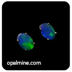 Boucles d'oreilles Opale 6067