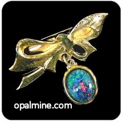 Broche opale 6723