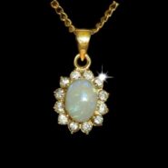 Opal Pendants Crystal