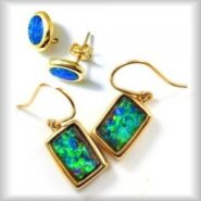 Opal Earrings