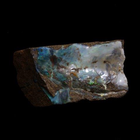 8510-espécimen de ópalo de roca- 8510-boulder-opal-specimen-