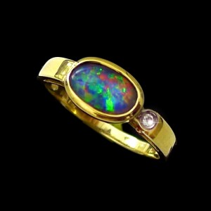 Genuine Opal Rings - Opalmine from Australia