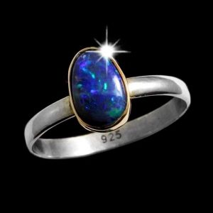 Opal engagement rings